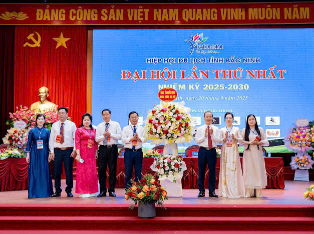 Đại hội Hiệp hội Du lịch tỉnh Bắc Ninh lần thứ I, Nhiệm kỳ 2025 – 2030 thành công tốt đẹp