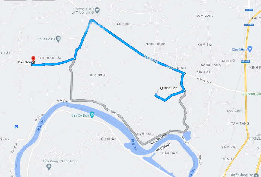 Phê duyệt Quy hoạch chi tiết xây dựng Khu đô thị du lịch văn hóa và dịch vụ xã Ninh Sơn, Trung Sơn, Tiên Sơn, huyện Việt Yên, tỉnh Bắc  Giang 