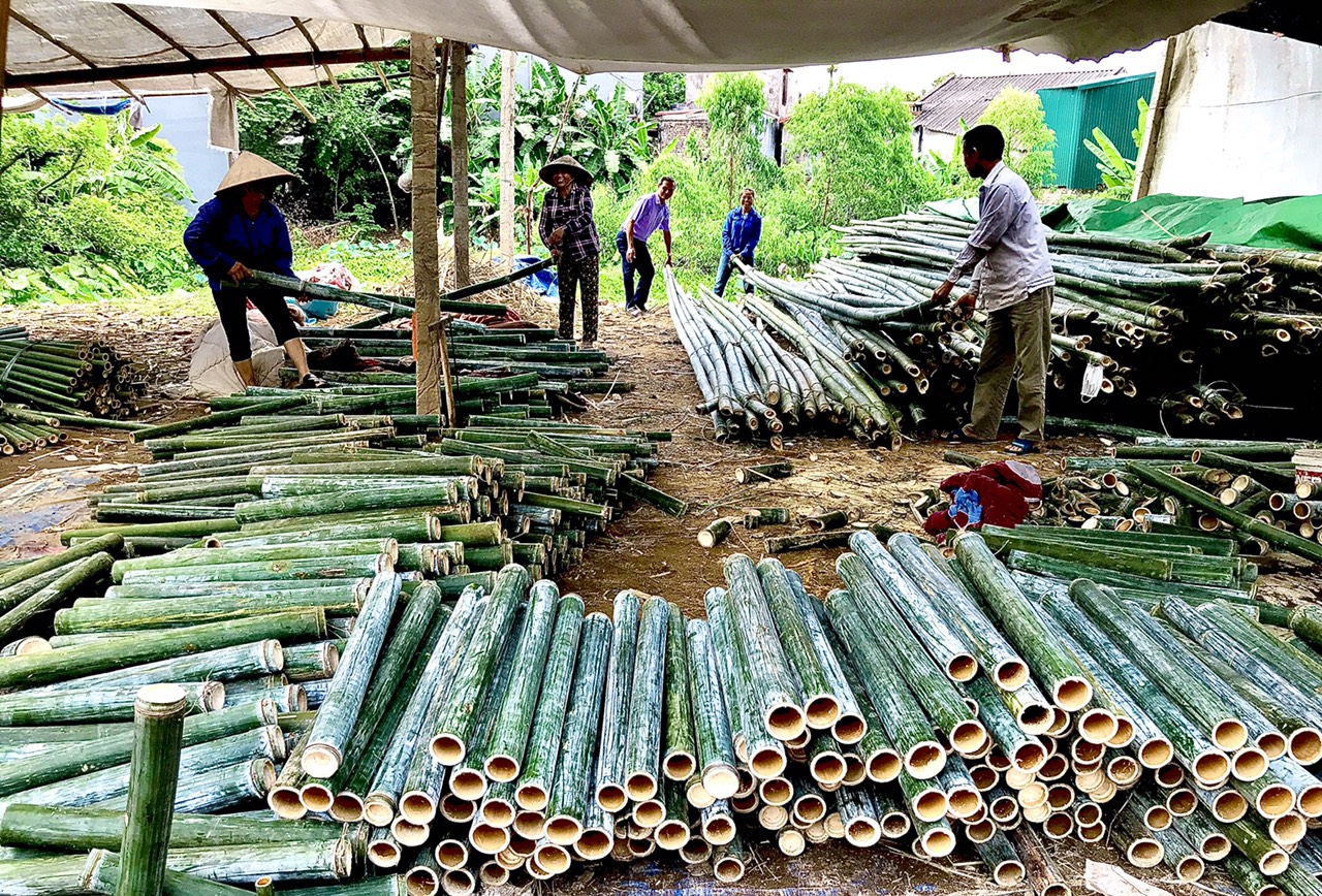 Bắc Giang: Nghề mây tre đan Tăng Tiến, huyện Việt Yên  -  trăn trở  giữ hồn tre Việt