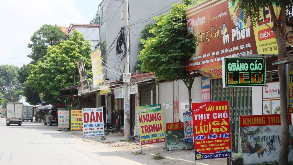 UBND tỉnh Bắc Giang chỉ đạo chấn chỉnh hoạt động quảng cáo ngoài trời