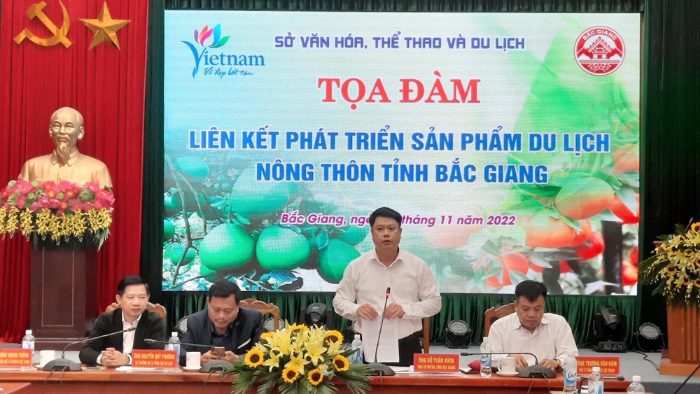 Toạ đàm Liên kết phát triển du lịch nông nghiệp tỉnh Bắc Giang