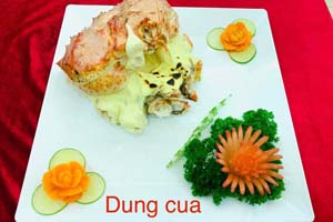 cua Hoàng đế nướng  bỏ lo Phomai