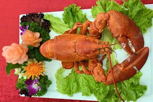 Tôm hùm Alaska hấp