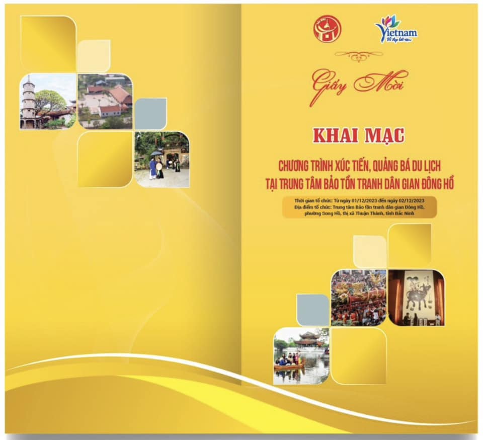 Chương trình quảng bá xúc tiến du lịch tại Trung tâm Bảo tồn tranh dân gian Đông Hồ
