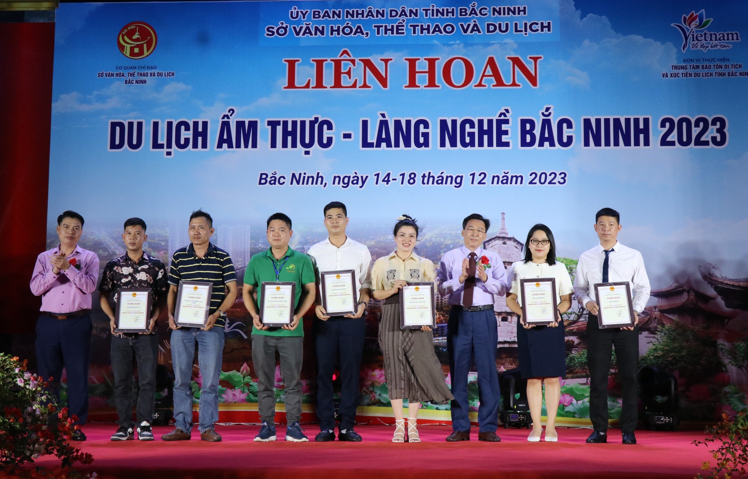 Khai mạc Liên hoan Du lịch Ẩm thực – Làng nghề Bắc Ninh năm 2023