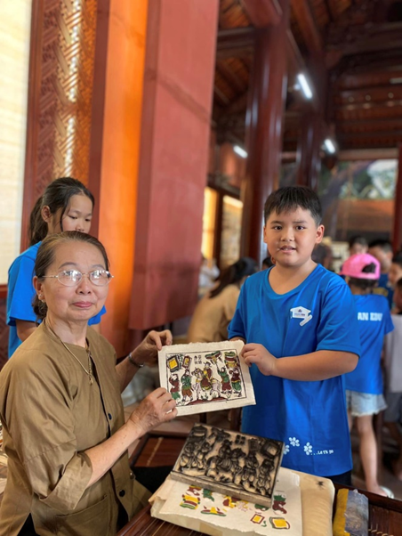 Một ngày trải nghiệm ở làng tranh Đông Hồ