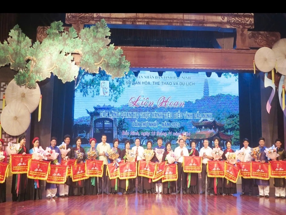  Liên hoan các làng Quan họ thực hành tiêu biểu tỉnh Bắc Ninh  lần thứ nhất – Năm 2024