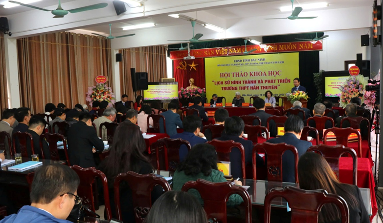 Hội thảo khoa học Lịch sử hình thành và phát triển trường THPT Hàn Thuyên