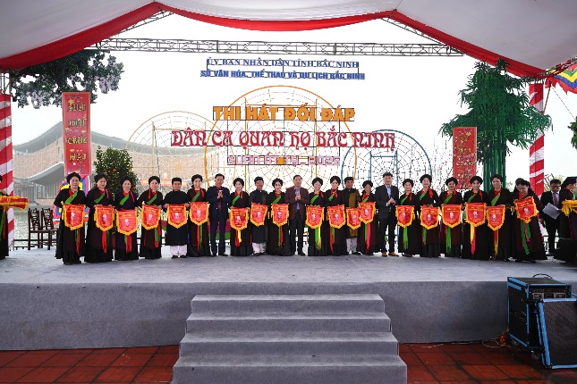 Sở VHTTDL Bắc Ninh: Khai mạc Hội thi hát đối đáp Dân ca Quan họ Bắc Ninh