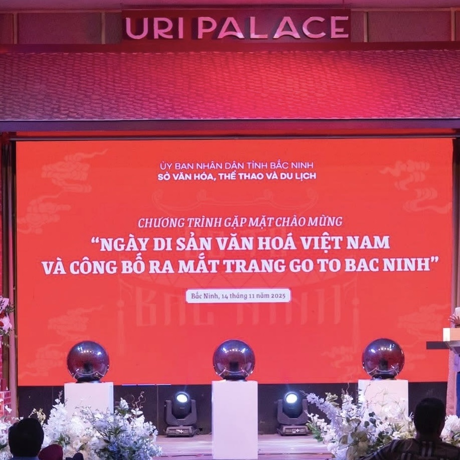 Chương trình gặp mặt chào mừng ngày di sản văn hóa Việt Nam và công bố ra mắt trang Go to Bắc Ninh