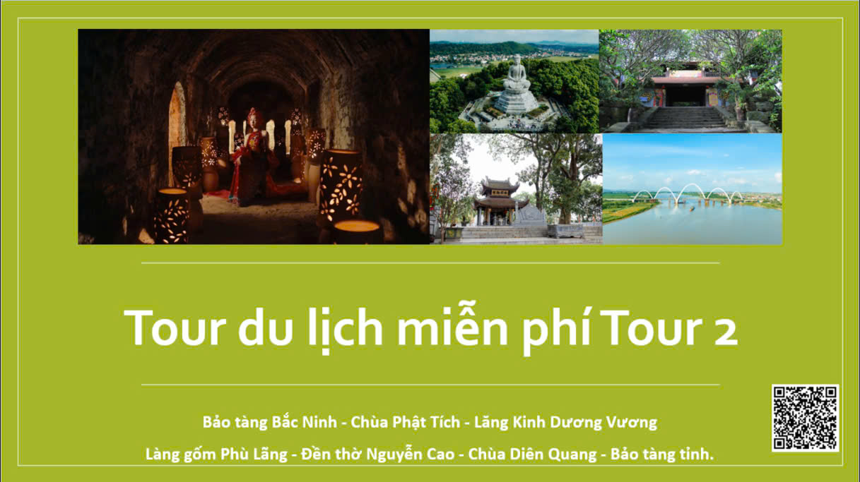 Lịch trình chi tiết Tour du lịch miễn phí Sắc màu di sản Tour 2