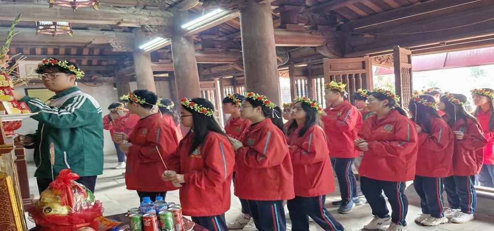 Tổ chức Lễ Xuất Quân các đội tuyển tham dự kì thi Chọn Học Sinh Giỏi tại Văn Miếu Bắc Ninh