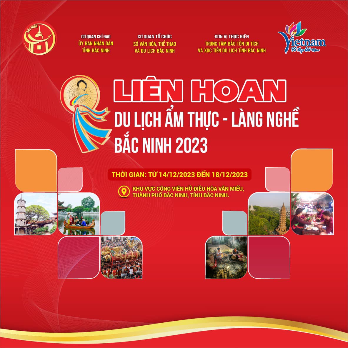 Liên hoan Du lịch Ẩm thực – Làng nghề Bắc Ninh năm 2023