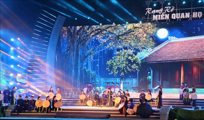 Chương trình nghệ thuật đặc biệt kỷ niệm 15 năm Dân ca Quan họ Bắc Ninh - Di sản văn hóa phi vật thể đại diện của nhân loại